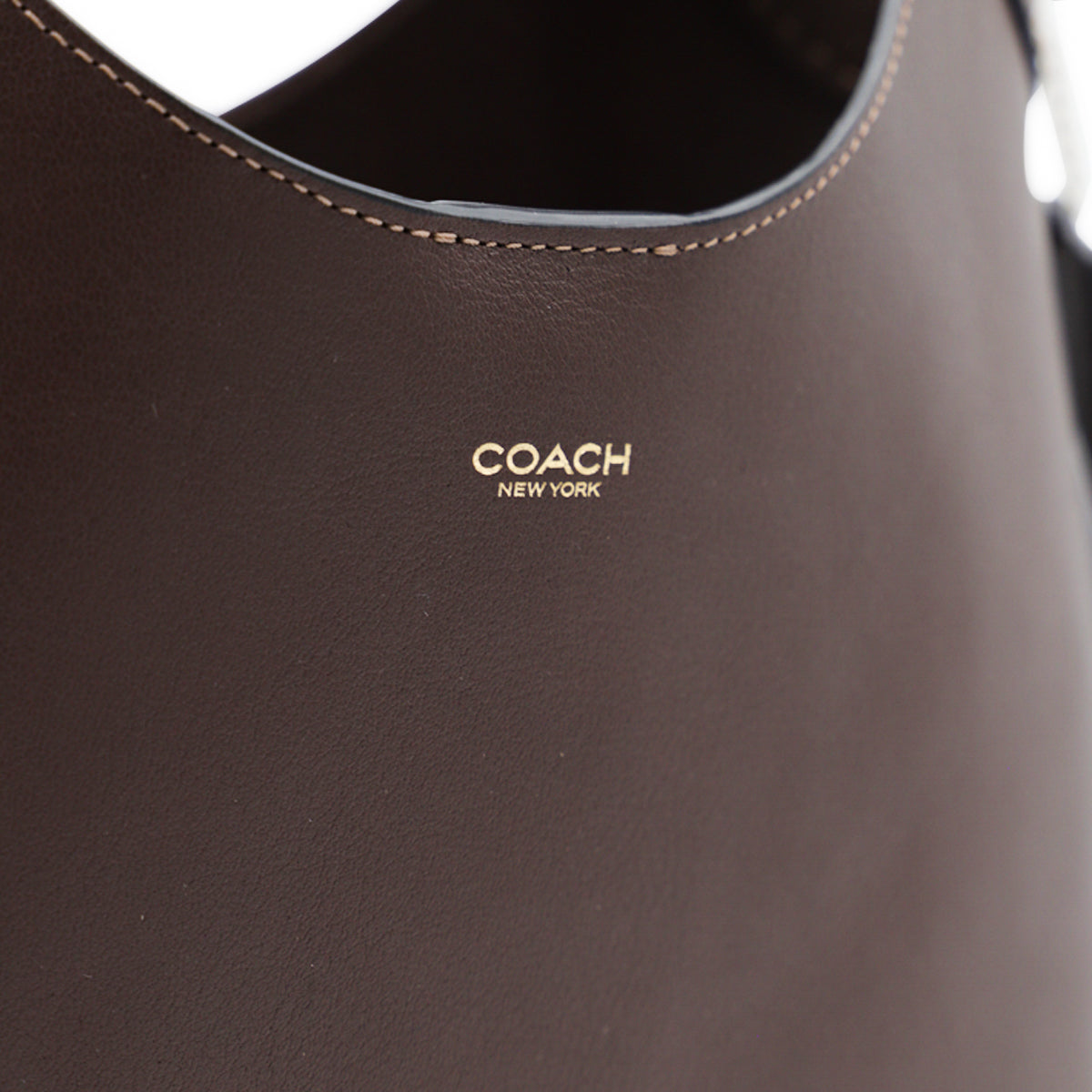 BROWN LEATHER BROOKLYN TOTE BAG 28