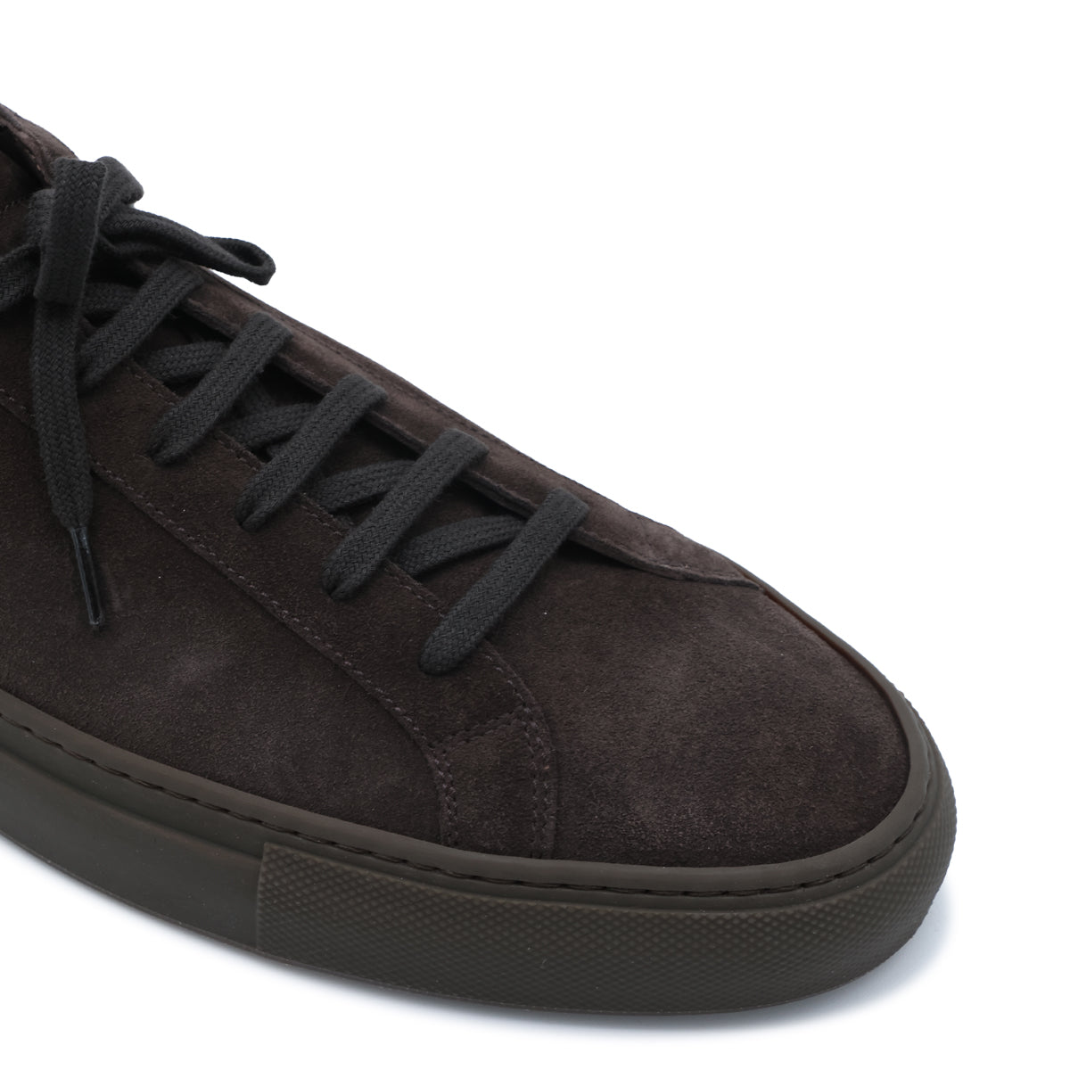 DARK BROWN SUEDE ACHILLES PREMIUM SNEAKERS