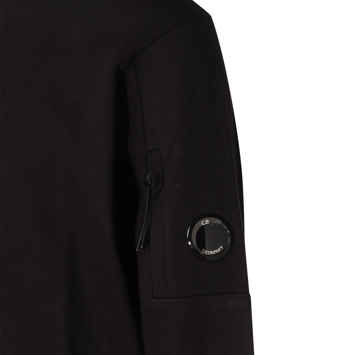 BLACK COTTON SWEATSHIRT