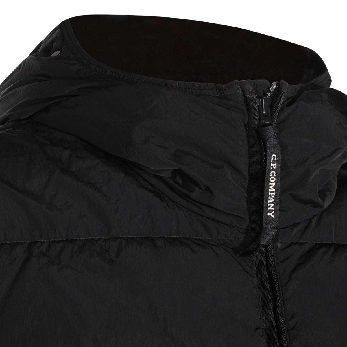 BLACK CHROME R DOWN JACKET
