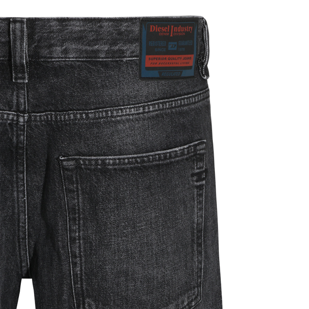 GREY COTTON DENIM JEANS