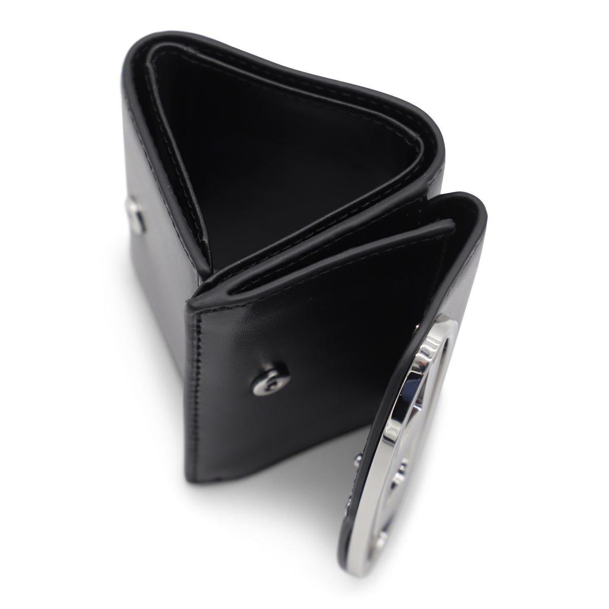 BLACK LEATHER WALLET