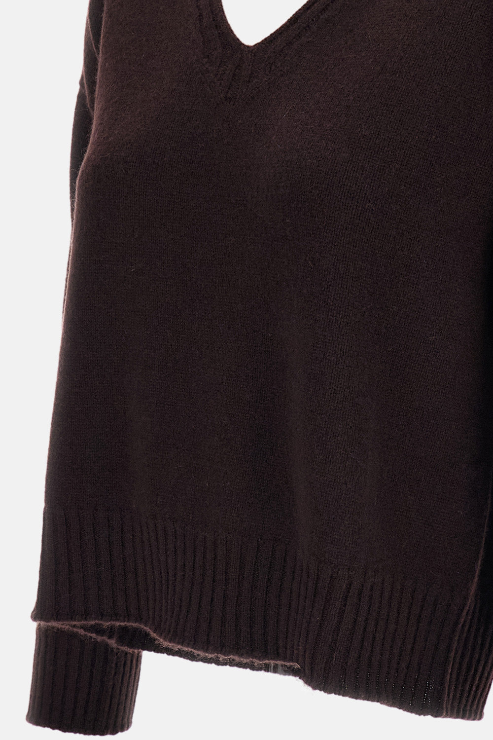 BOXY V NECK SWEATER
