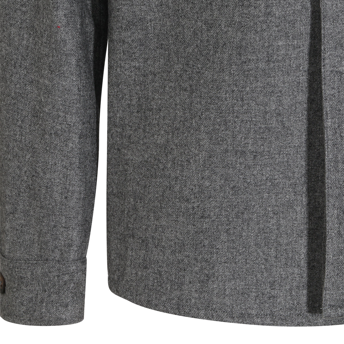 GREY WOOL CASUAL JACKET
