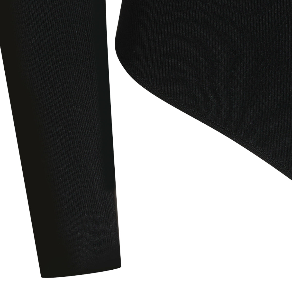 BLACK STRETCH BODYSUIT