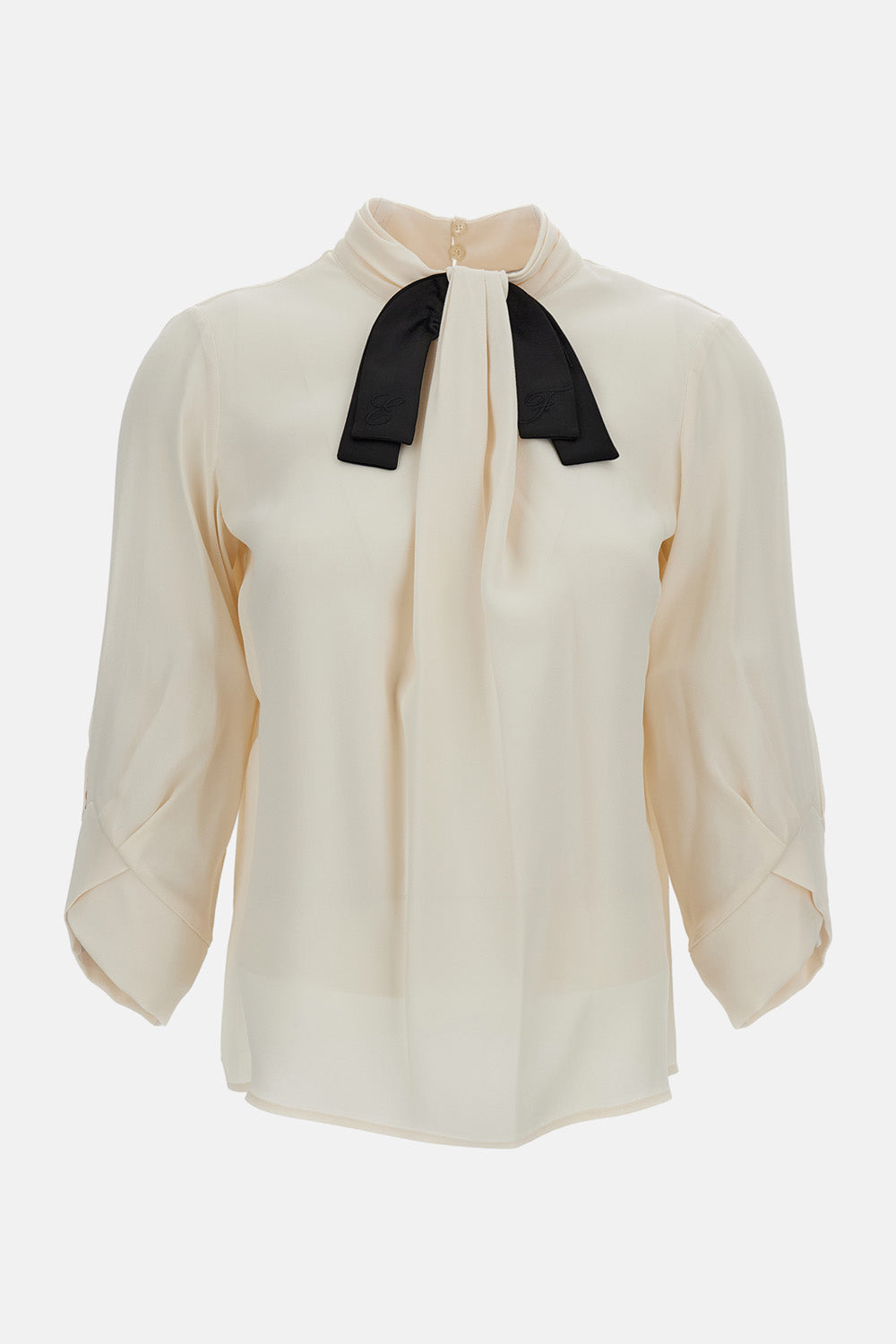 SHIRT WITH COLLAR BOW
