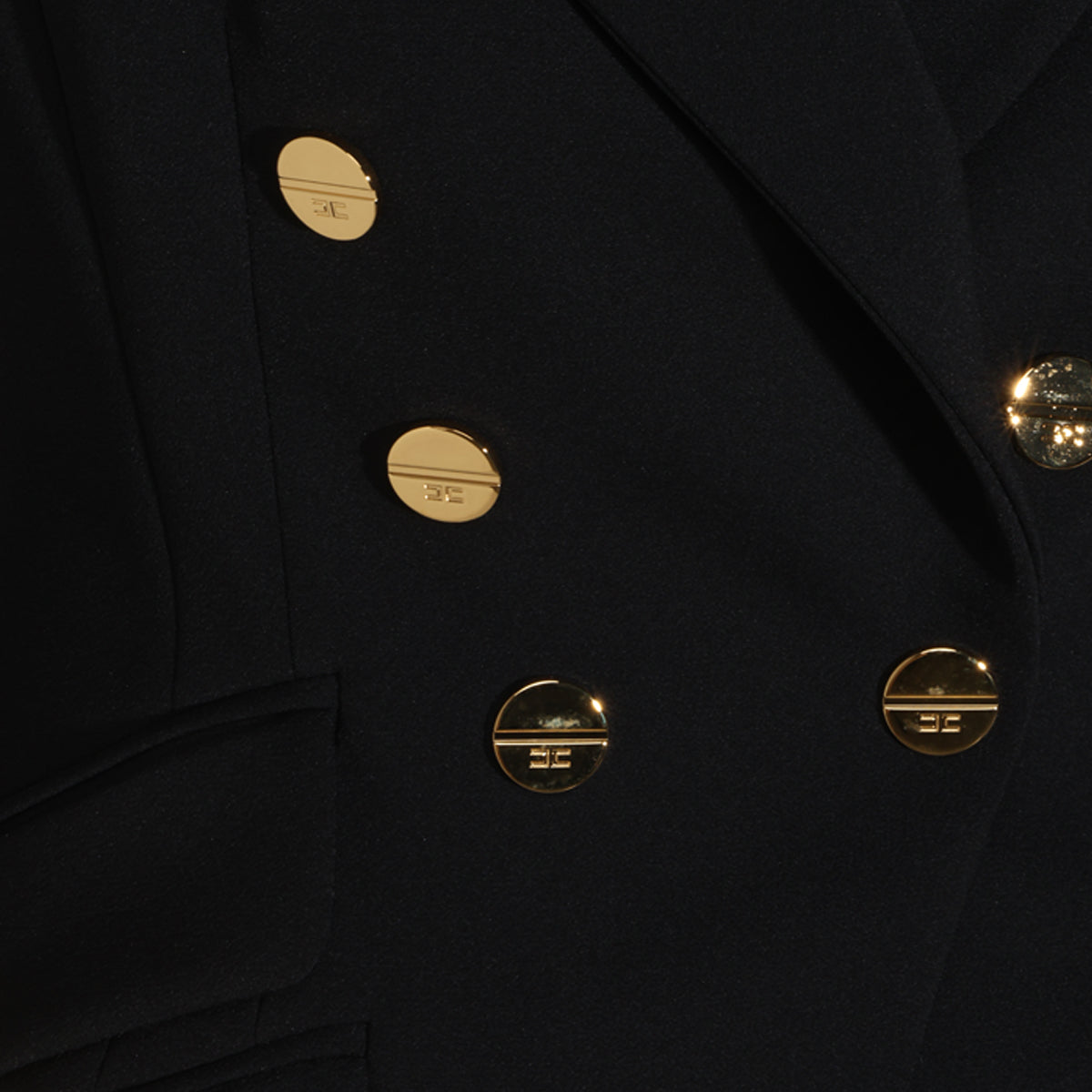 BLACK STRETCH BLAZER