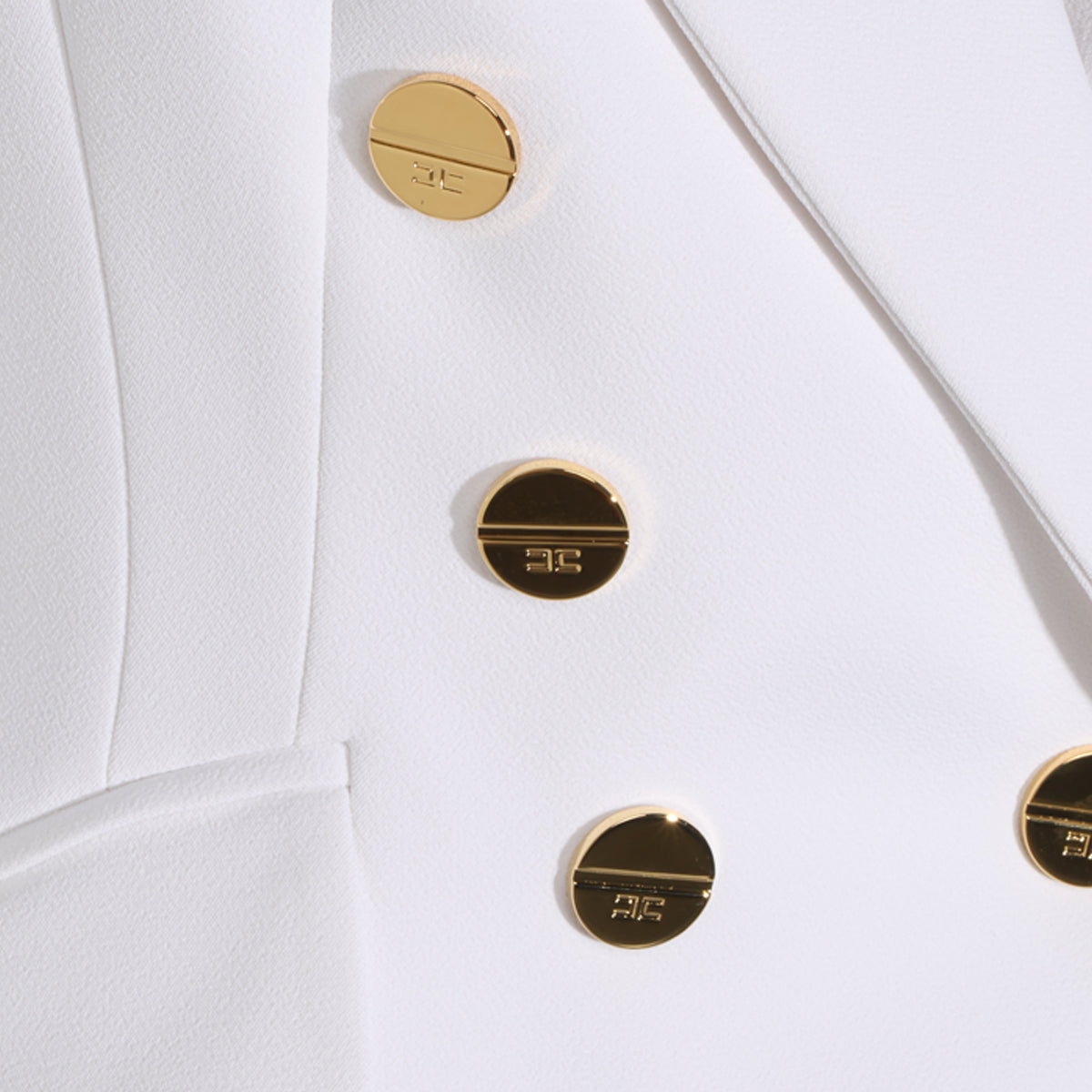 WHITE STRETCH BLAZER