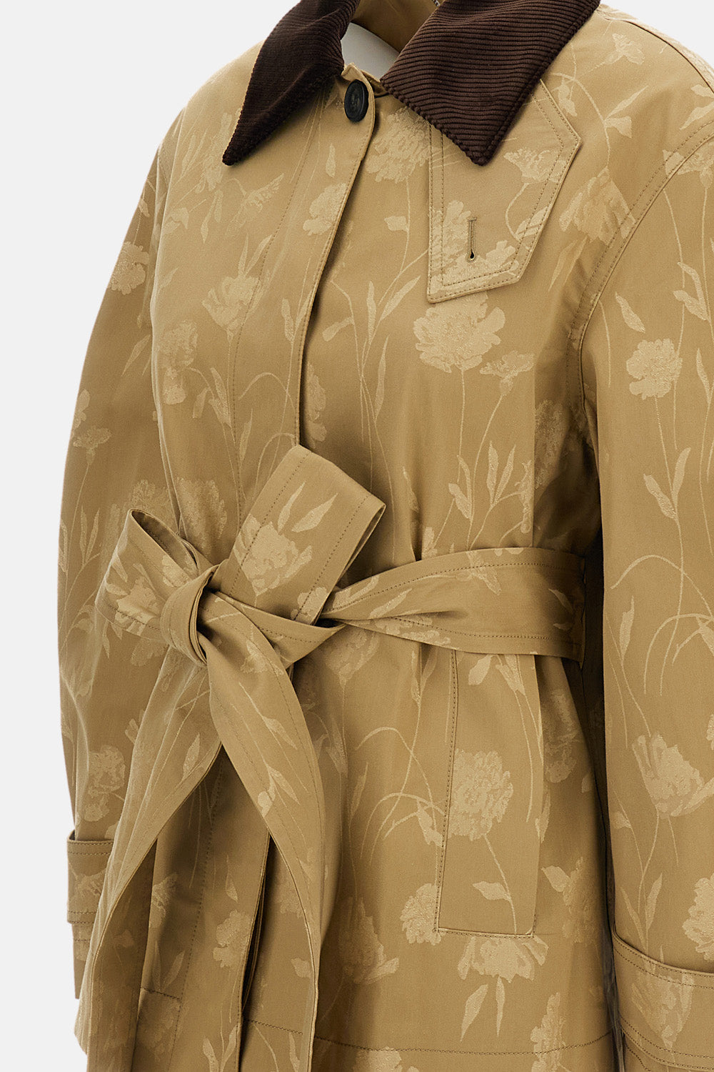 POPPY COTTON JACQUARD OVERSIZE JACKET