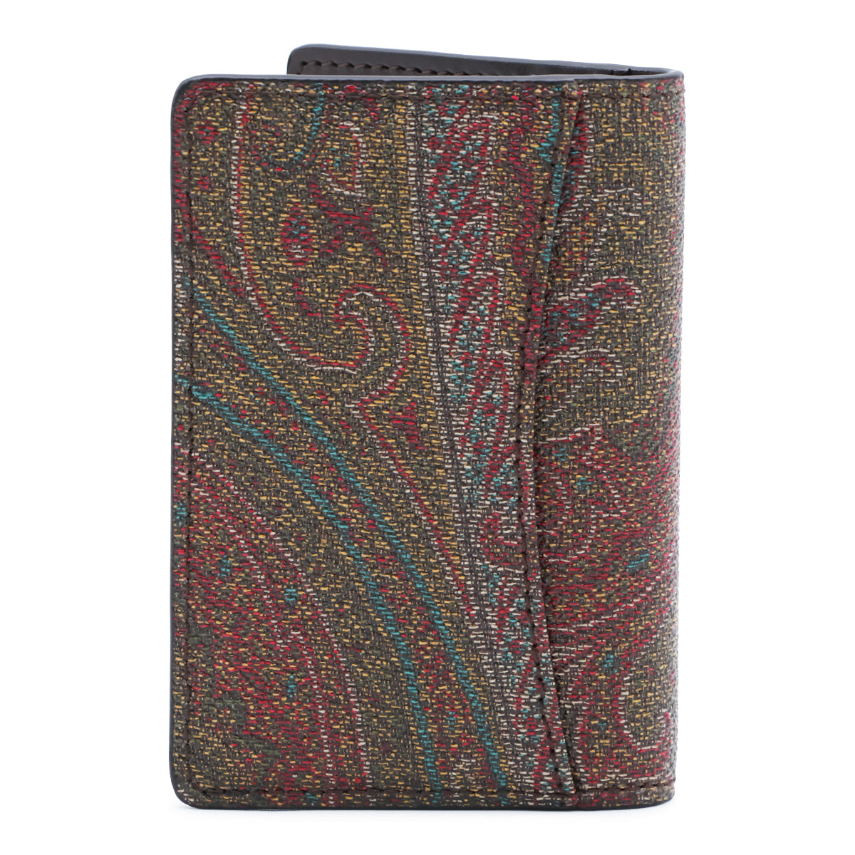 BROWN LEATHER CARD HOLDER