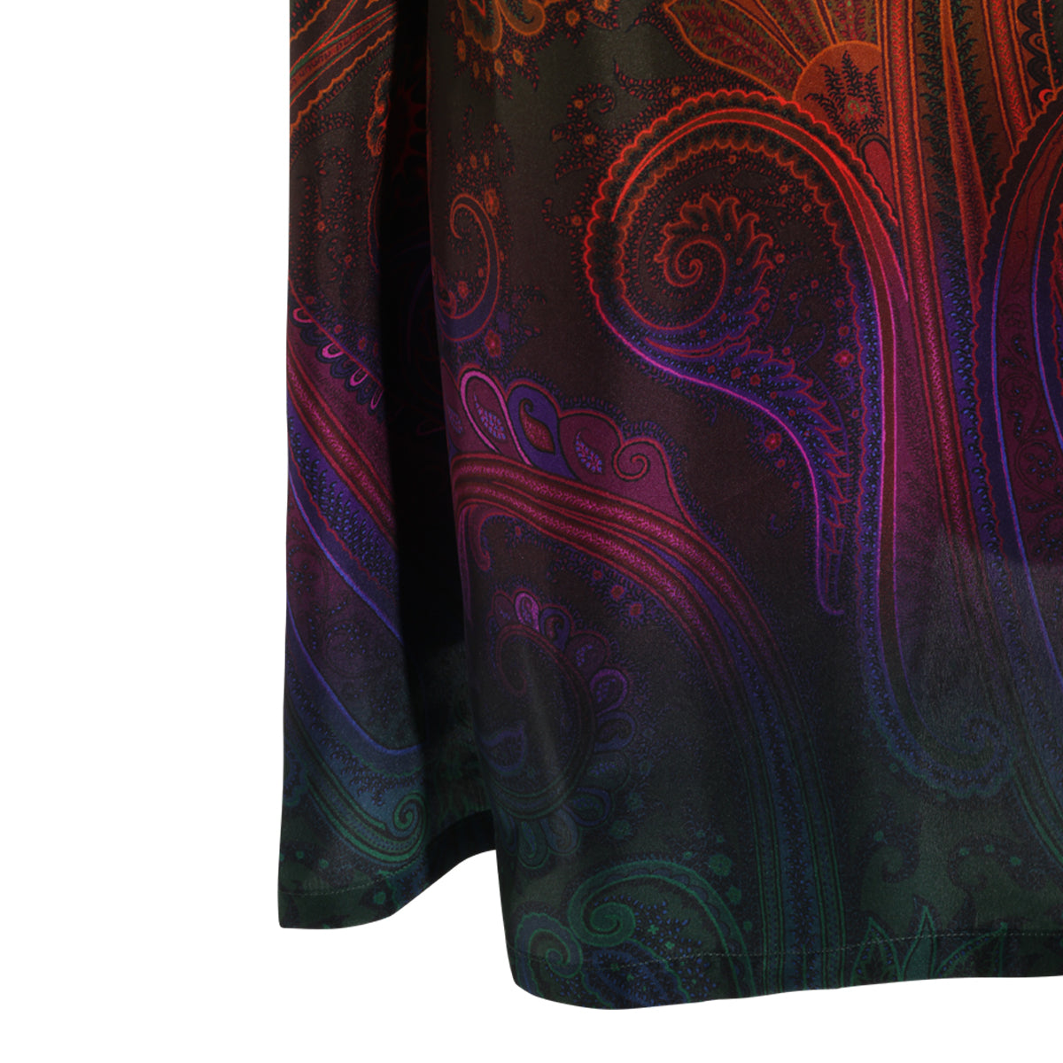 MULTICOLOR SILK DRESS