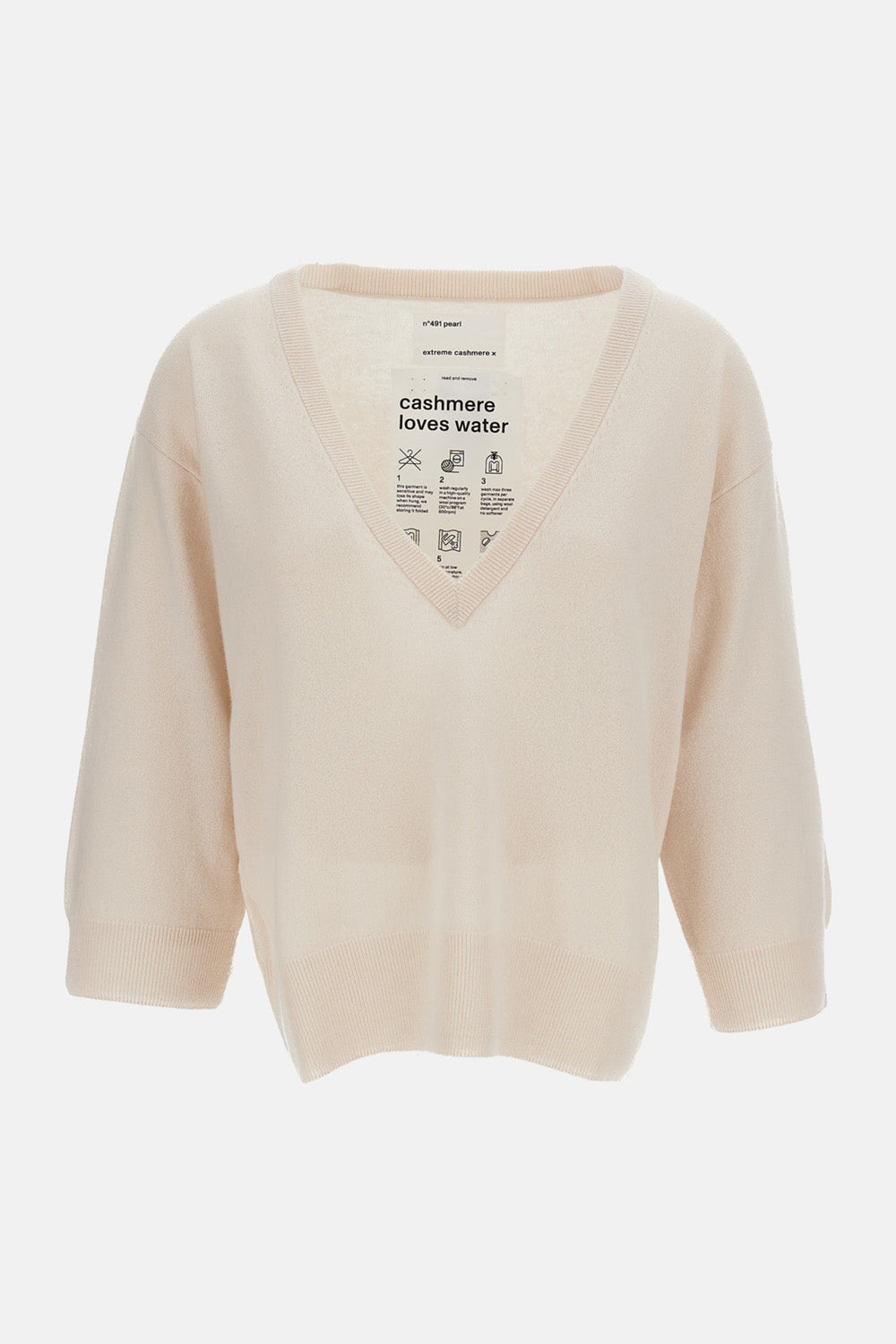 N.491 PEARL V-NECK SWEATER