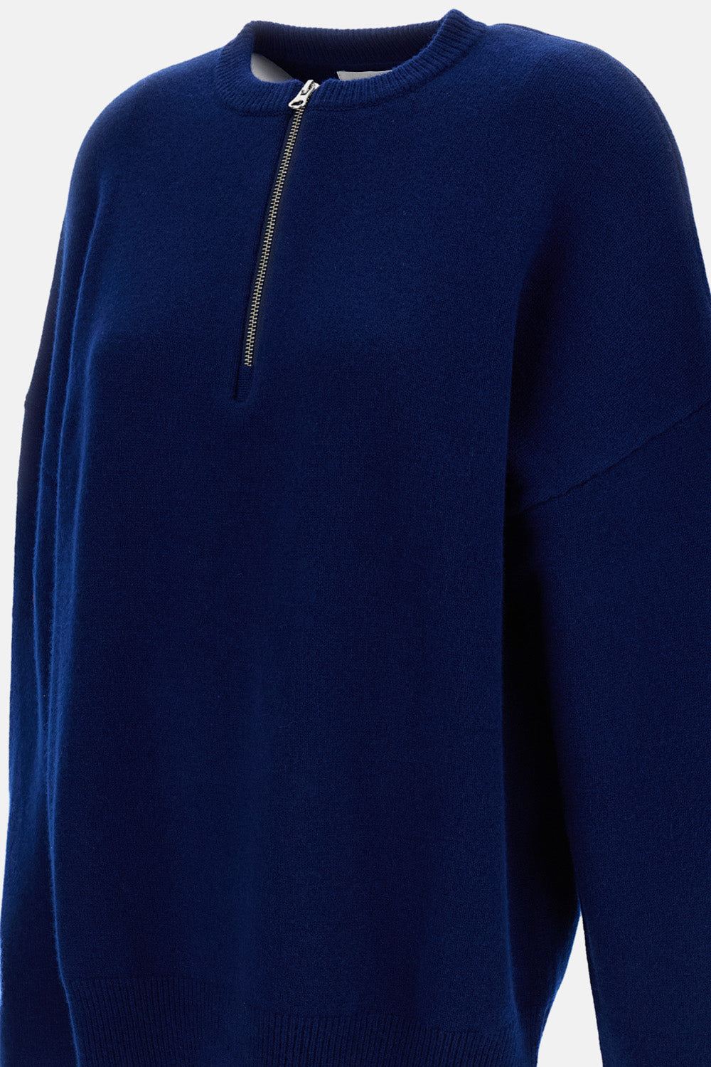 N.496 LIKE ZIP-UP CREWNECK