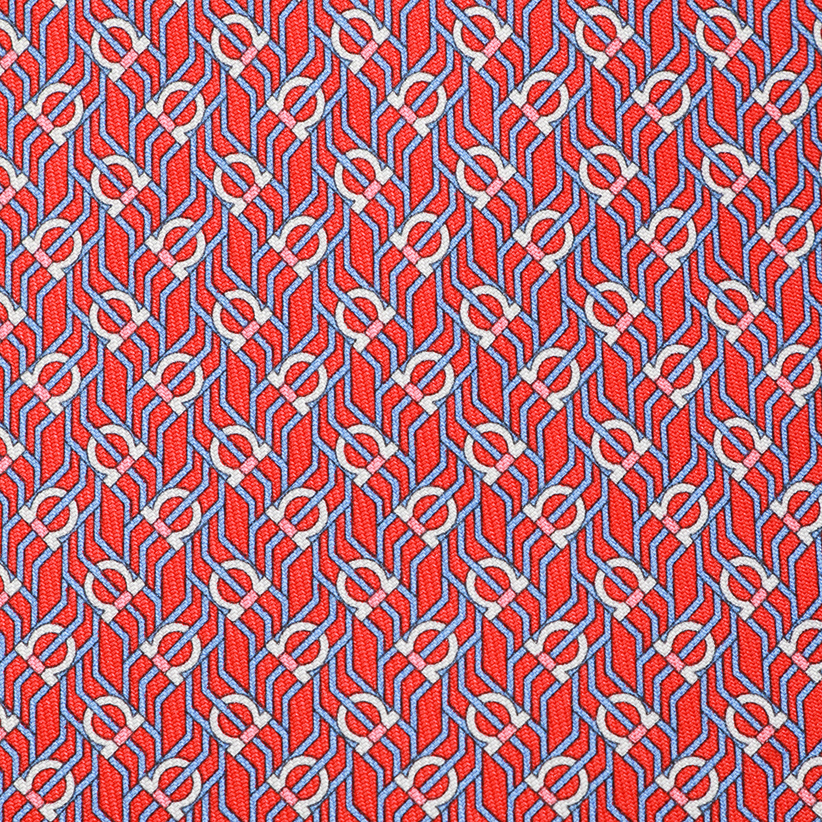 RED SILK TIE