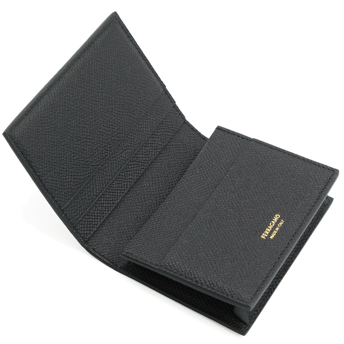 BLACK LEATHER WALLET