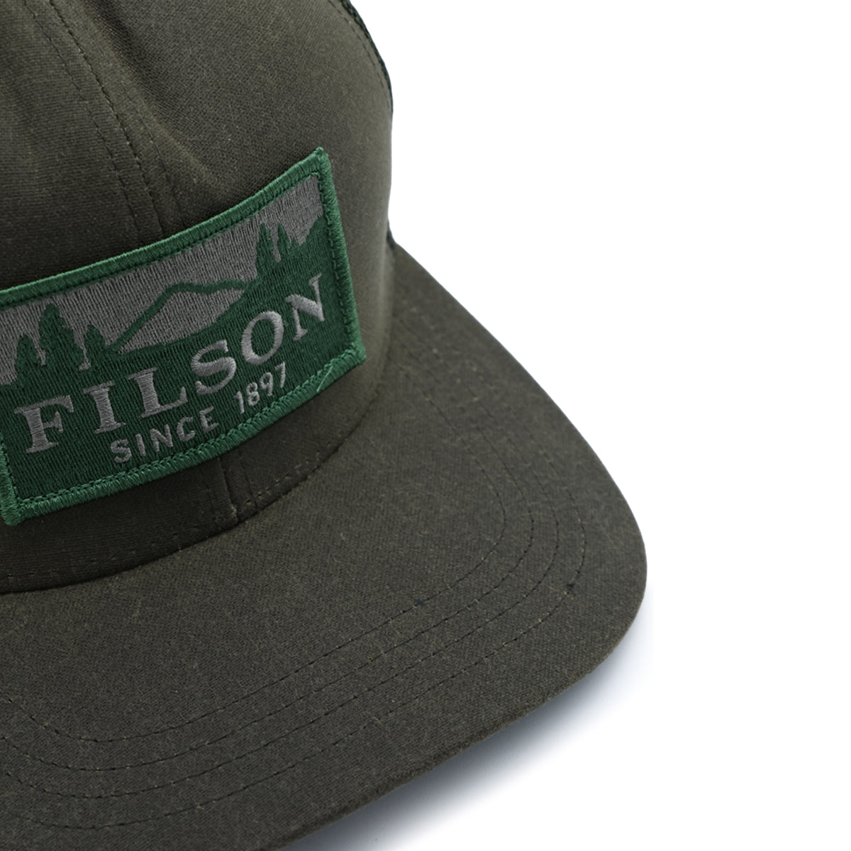 OTTER GREEN COTTON BASEBALL CAP