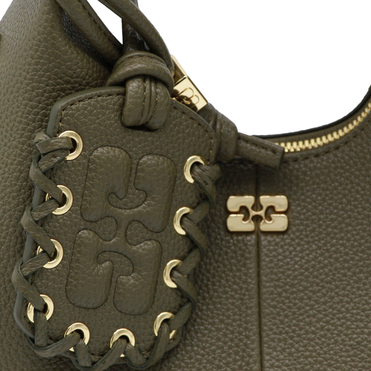 GREEN MINI HOBO SHOULDER BAG