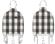 CHECKED FLEECE BLOUSON