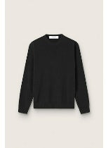 COTTON CREWNECK SWEATER WITH LOGO