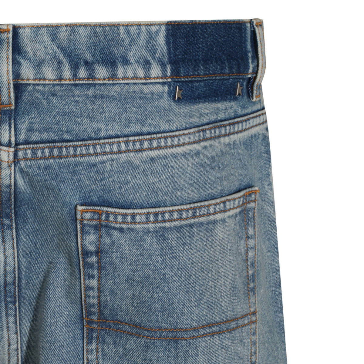 DARK BLUE COTTON JEANS