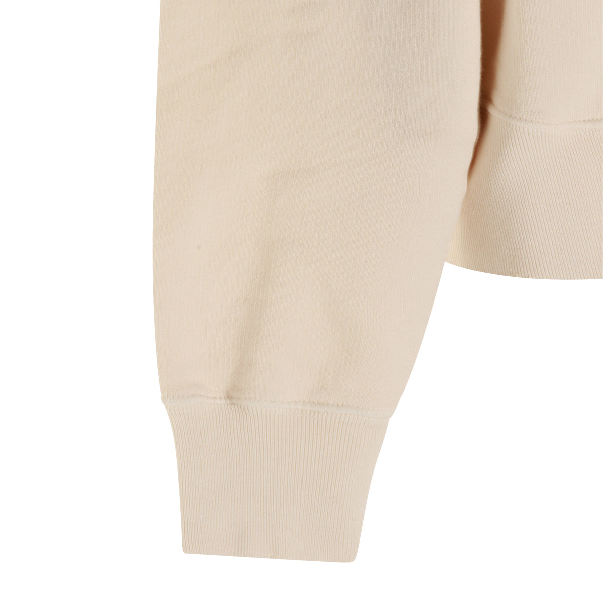IVORY COTTON SWEATSHIRT