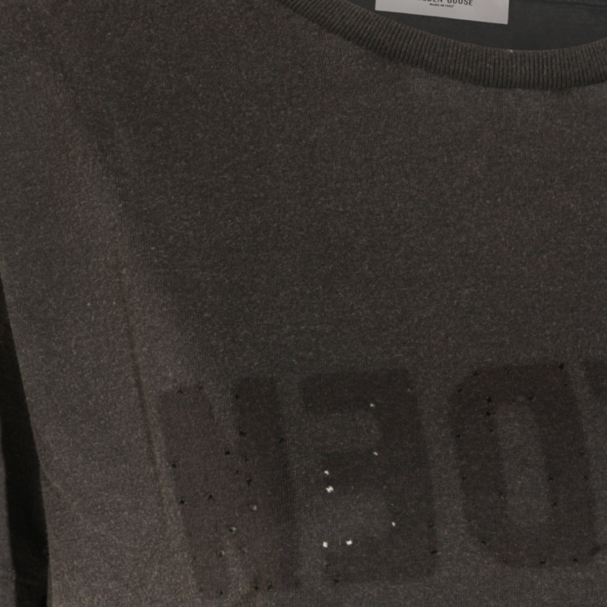 GREY COTTON T-SHIRT