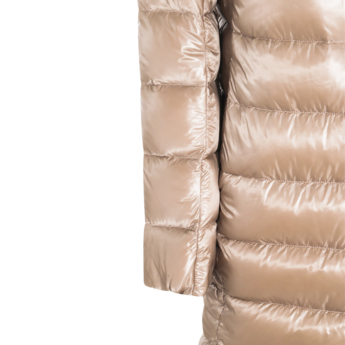 PEARL GREY DORA PUFFED DOWN JACKET