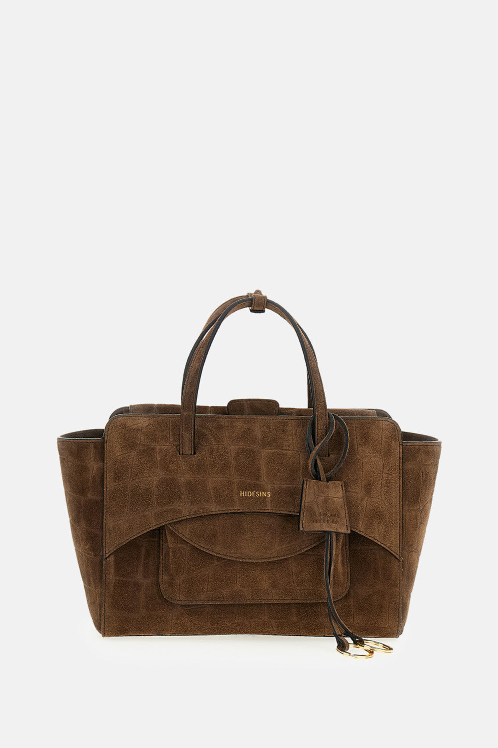 FLAP M CROSSBODY SUEDE BAG