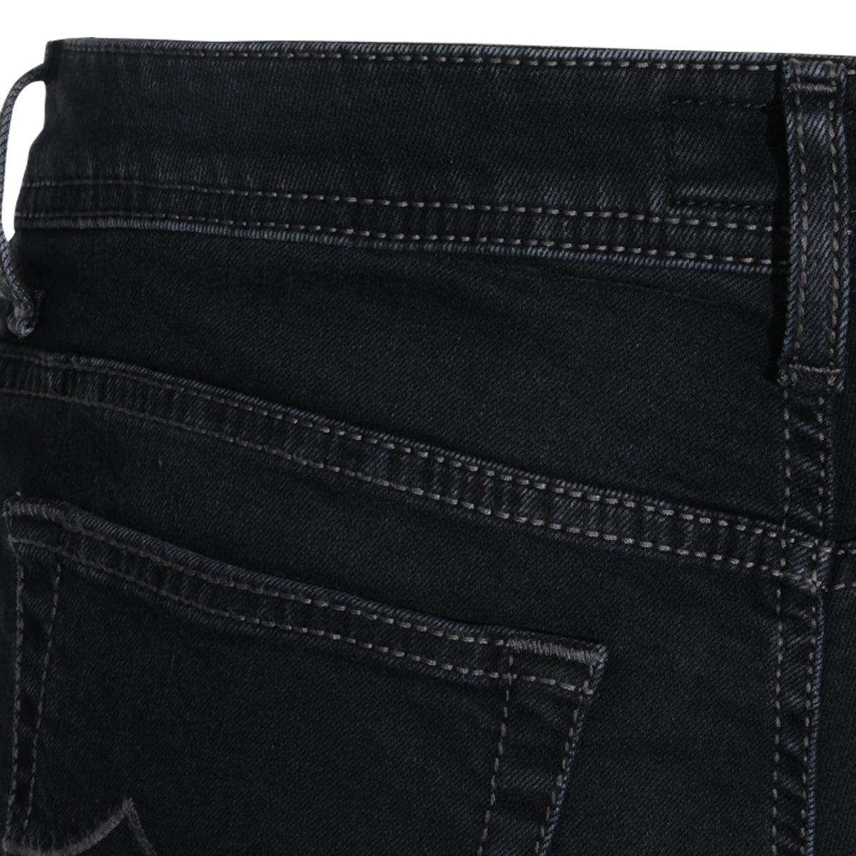 MEDIUM BLACK DENIM STRETCH JEANS