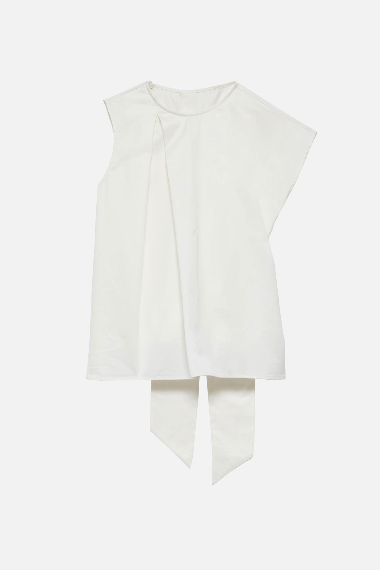 SCULPTURAL SLEEVELESS TOP