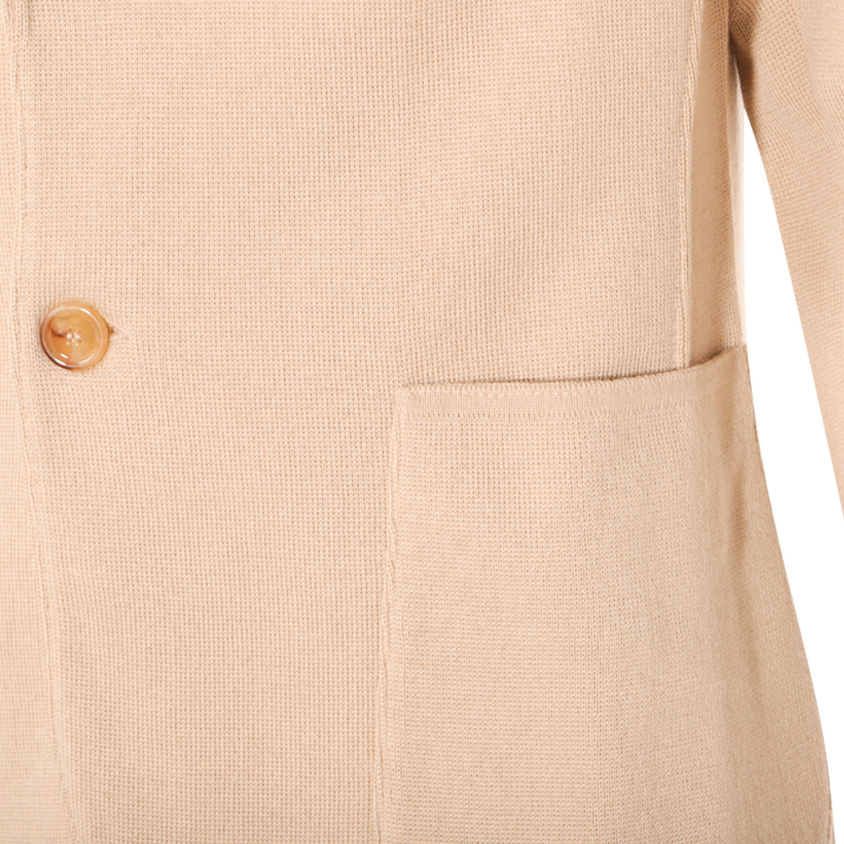 BEIGE WOOL KNITWEAR