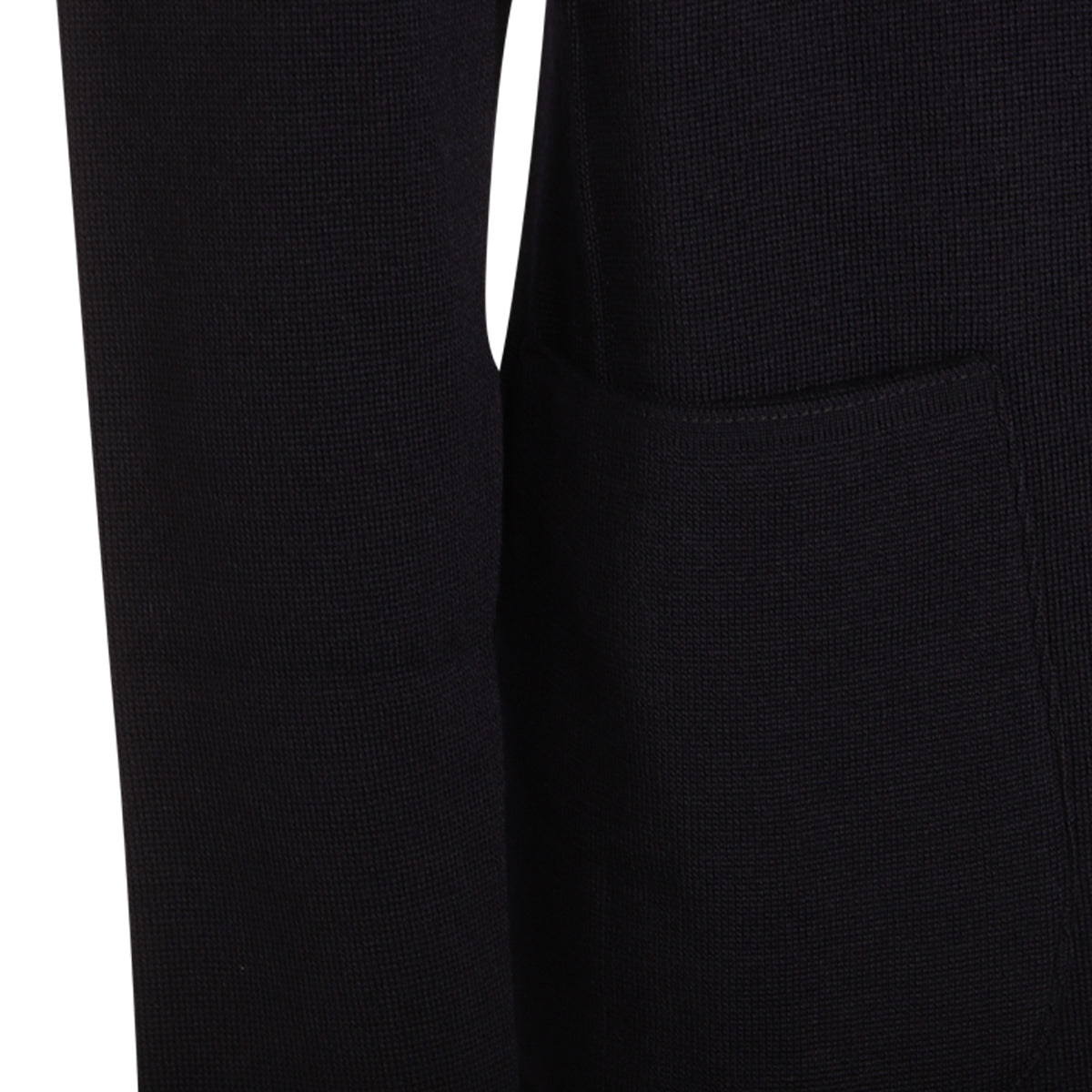BLUE WOOL KNITWEAR