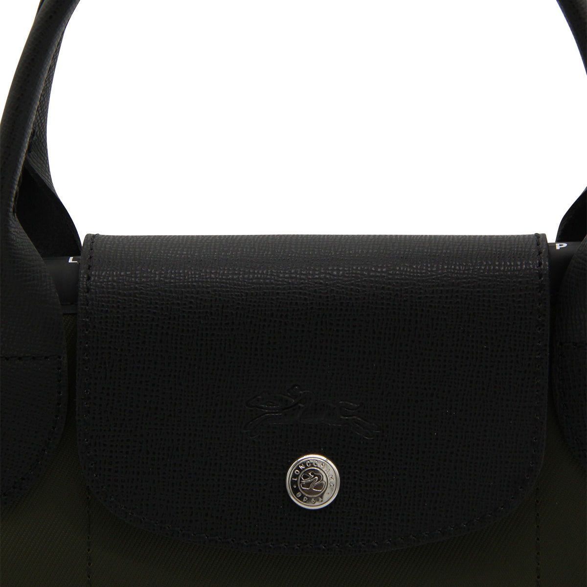 DARK GREEN LE PLIAGE ENERGY S TOTE BAG