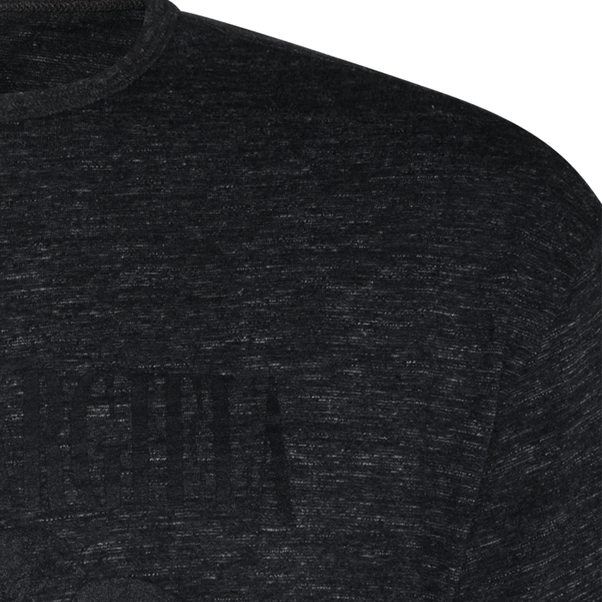 DARK GREY COTTON T-SHIRT
