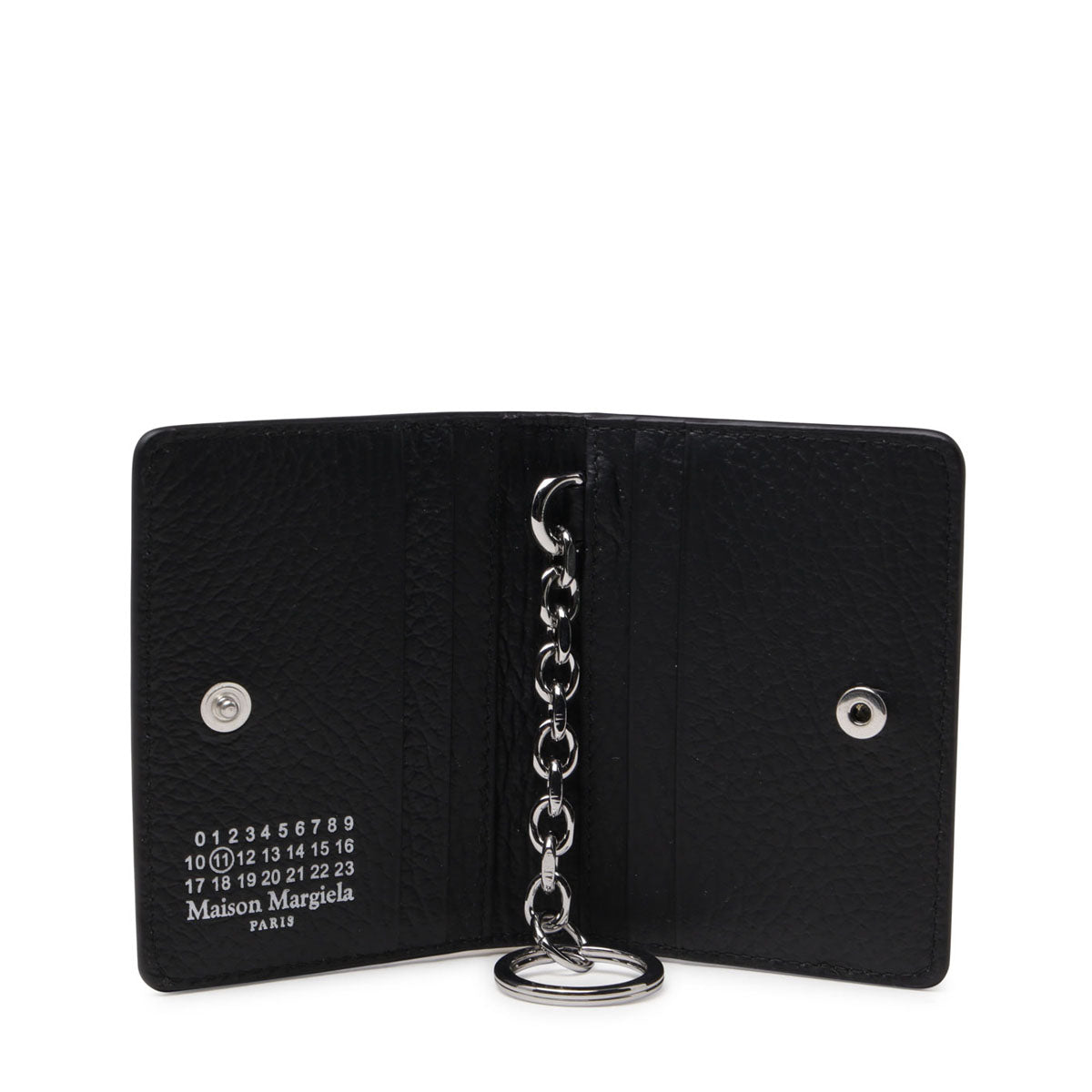BLACK LEATHER WALLET