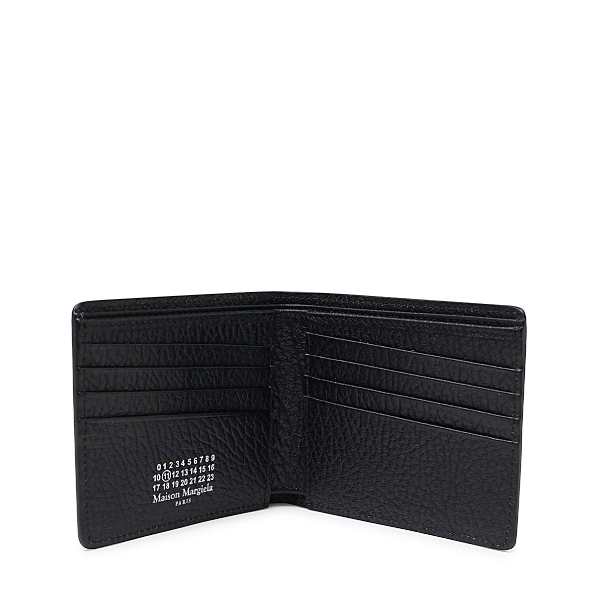 BLACK LEATHER WALLET