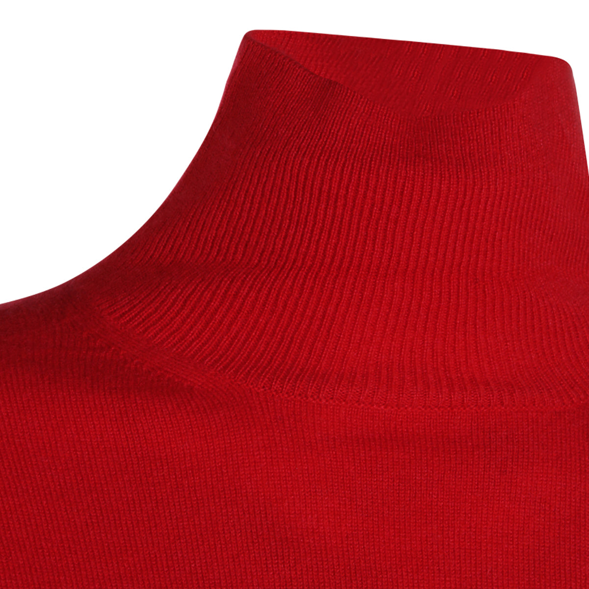 RED CASHMERE KNITWEAR