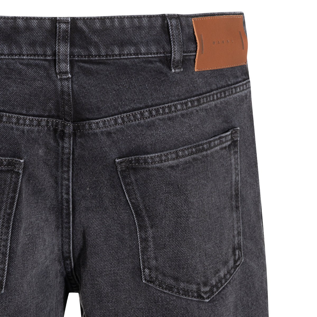 BLACK COTTON DENIM JEANS