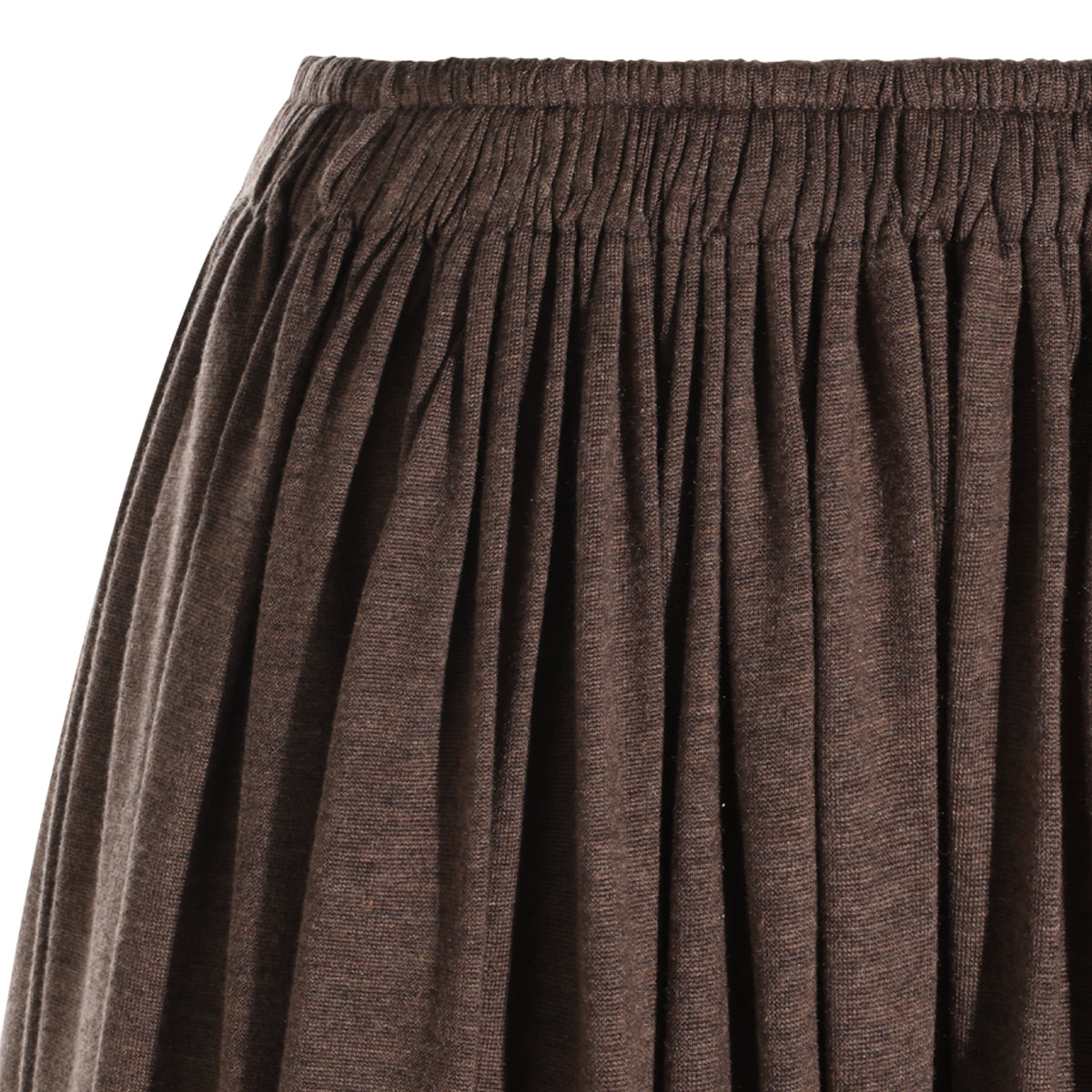 BROWN LIVREA MAXI SKIRT