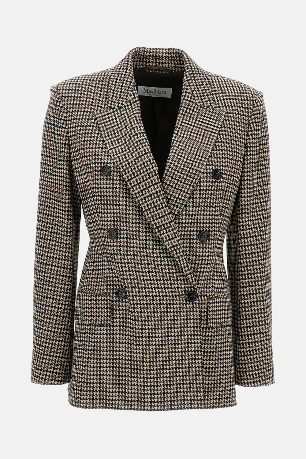 PIED DE POULE DOUBLE BREASTED BLAZER
