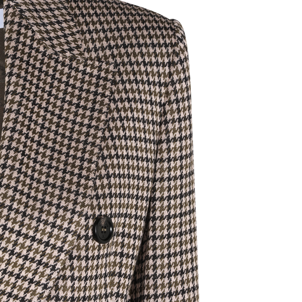 BROWN VISCOSE ECCELSO BLAZER
