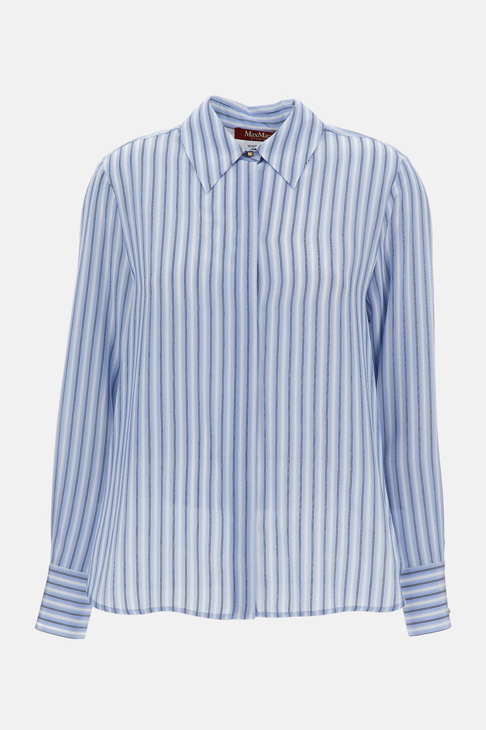 STRIPED SILK SHIRT