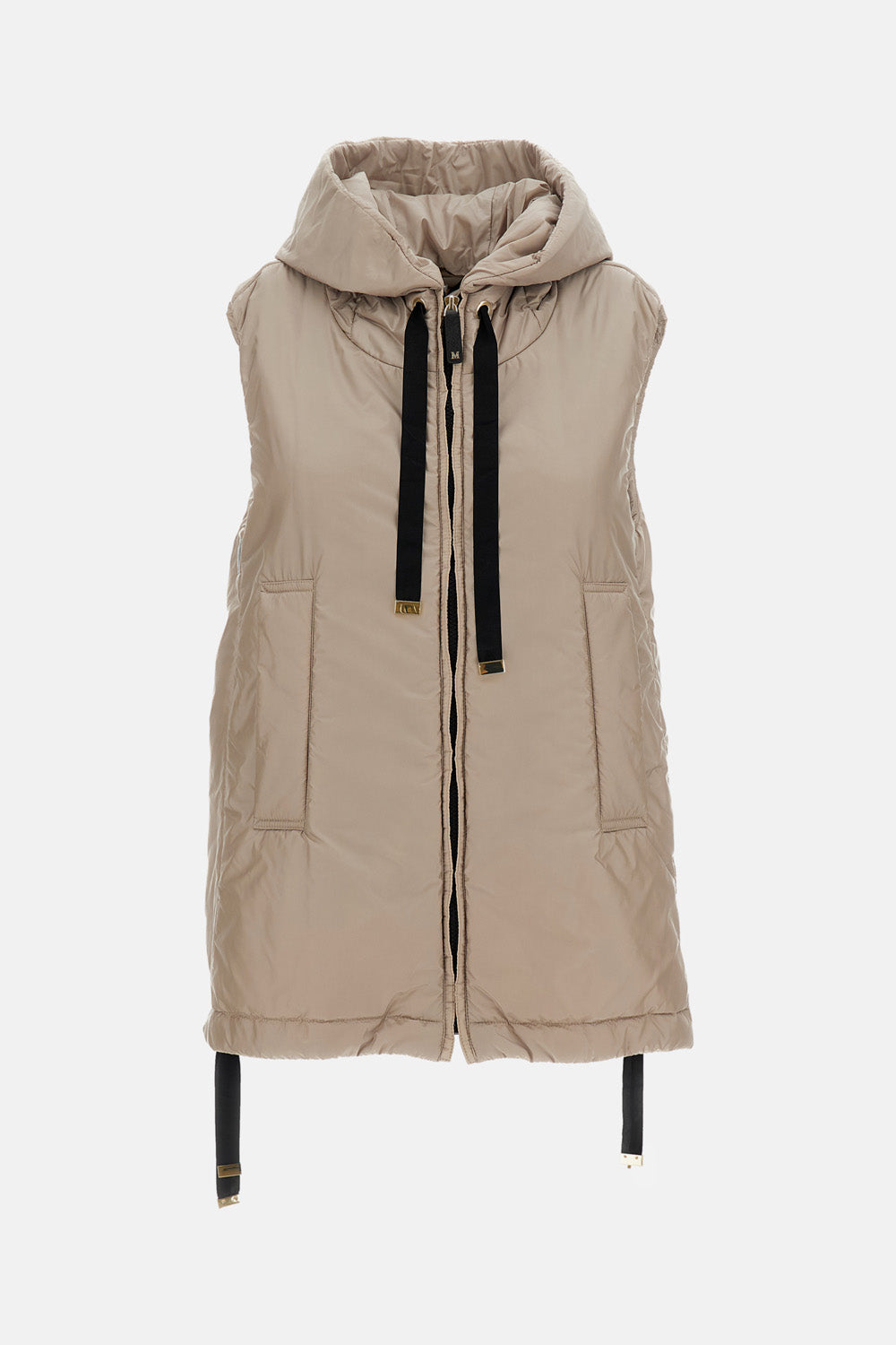 HOODED QUILTED VEST