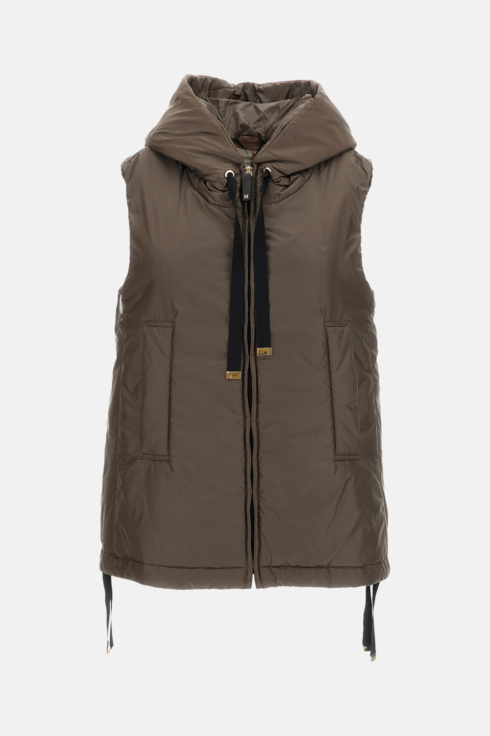 HOODED QUILTED VEST