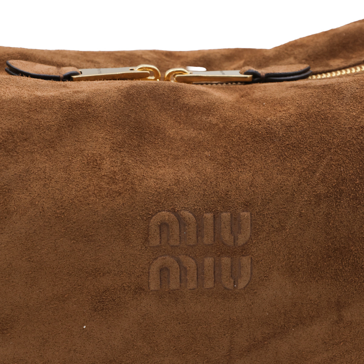 COCOA SUEDE SPIRIT SHOULDER BAG