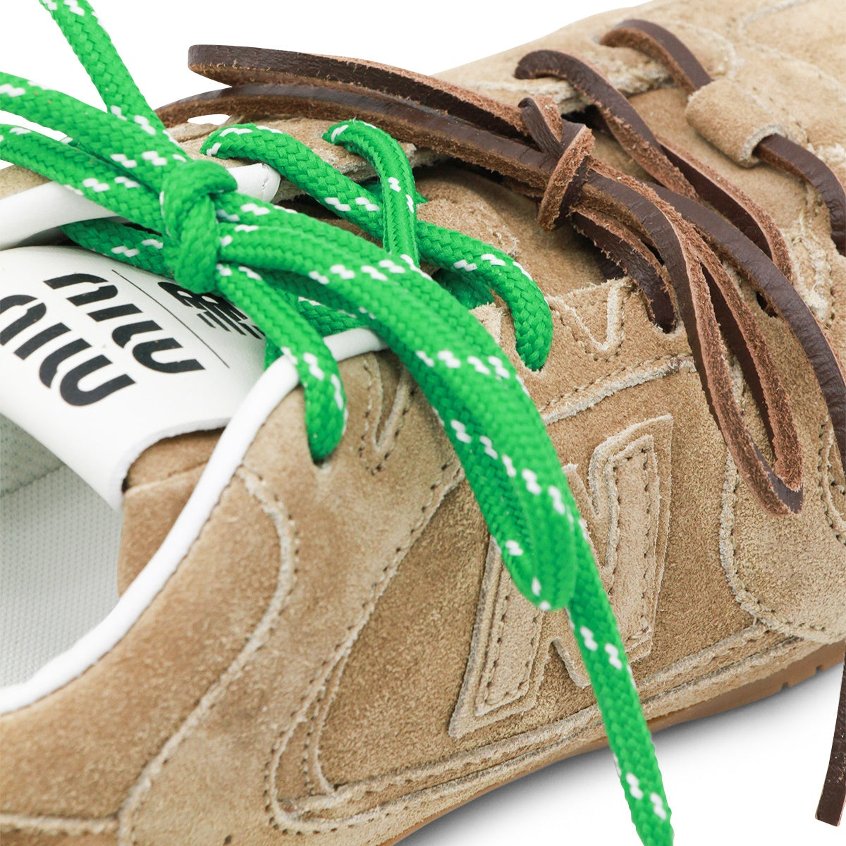 ECRU SUEDE SNEAKERS