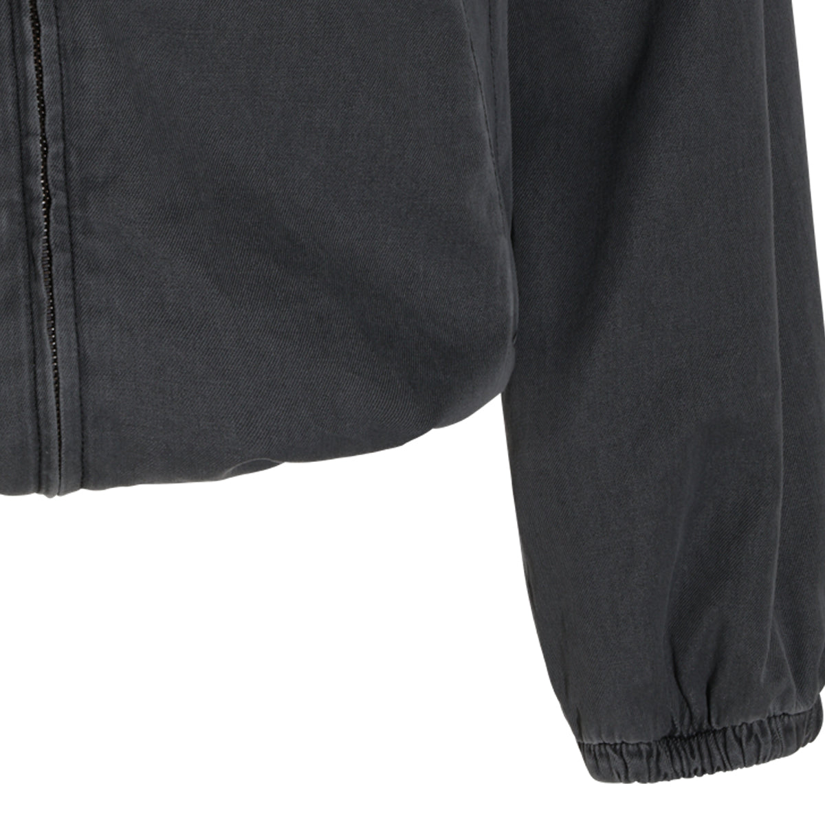 BLACK COTTON DENIM JACKET