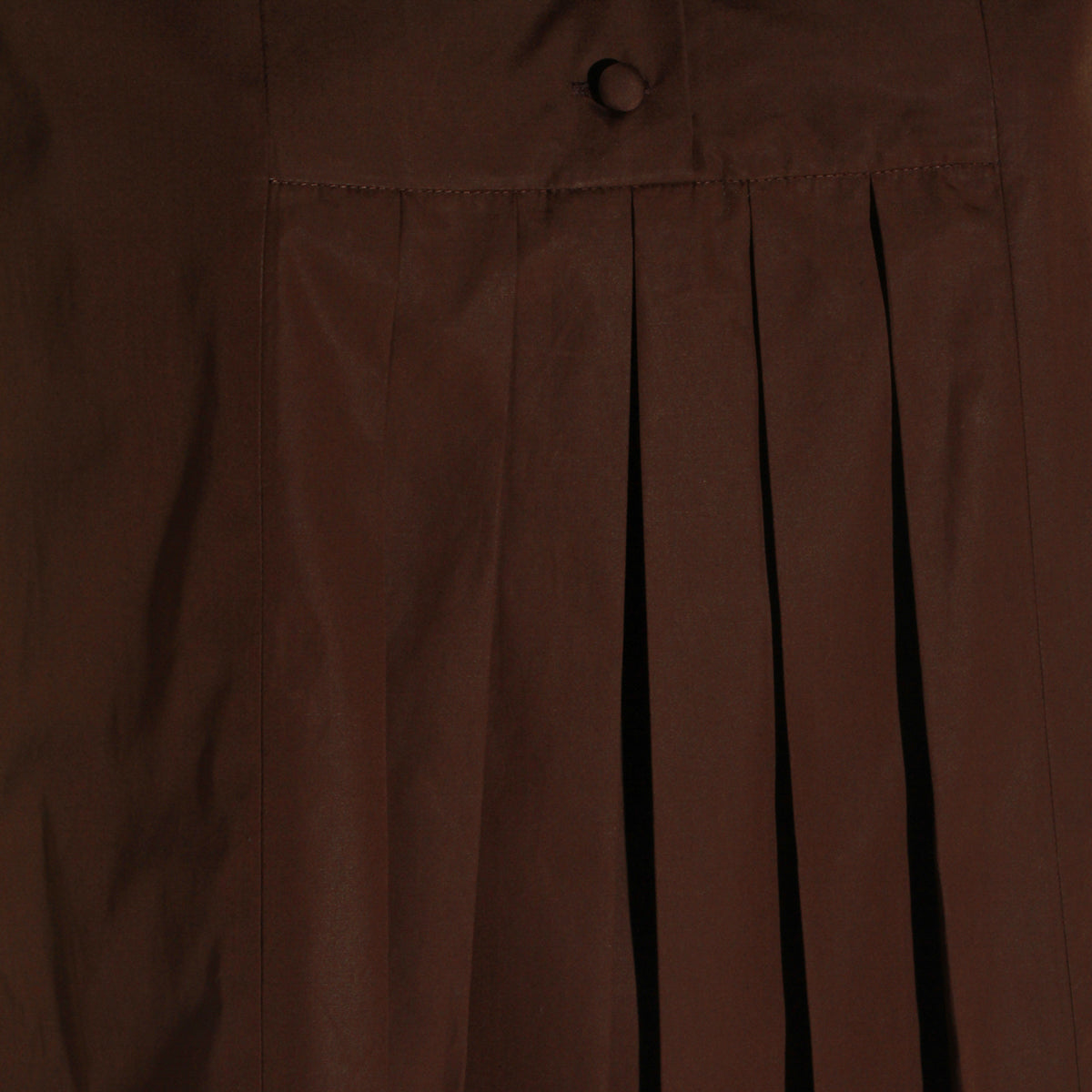 DARK BROWN COTTON DRESS