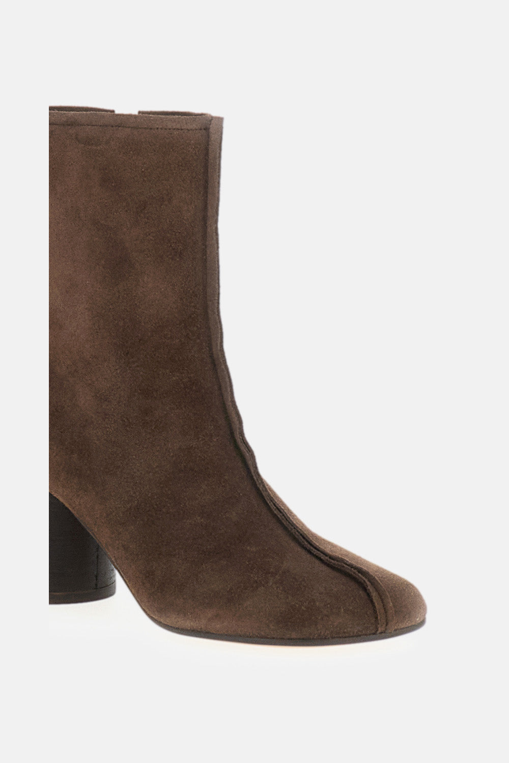 STITCH TOE ANATOMIC SUEDE ANKLE BOOTS