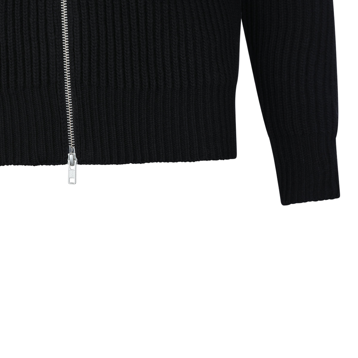 BLACK WOOL SWEATER